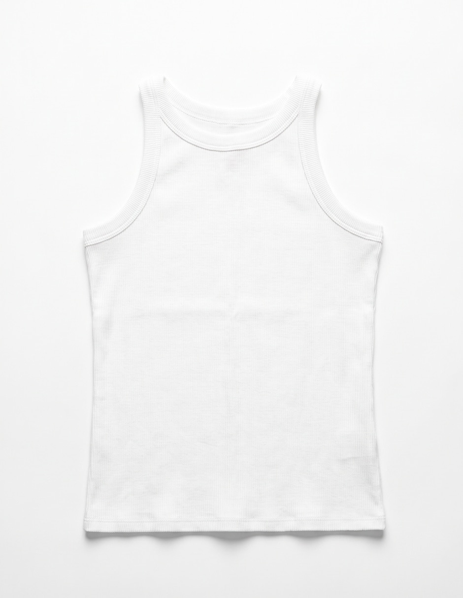 Playera sin manga para niña 3
