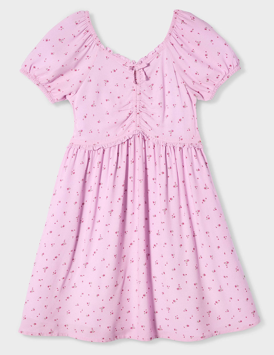 Vestido manga corta para niña 2