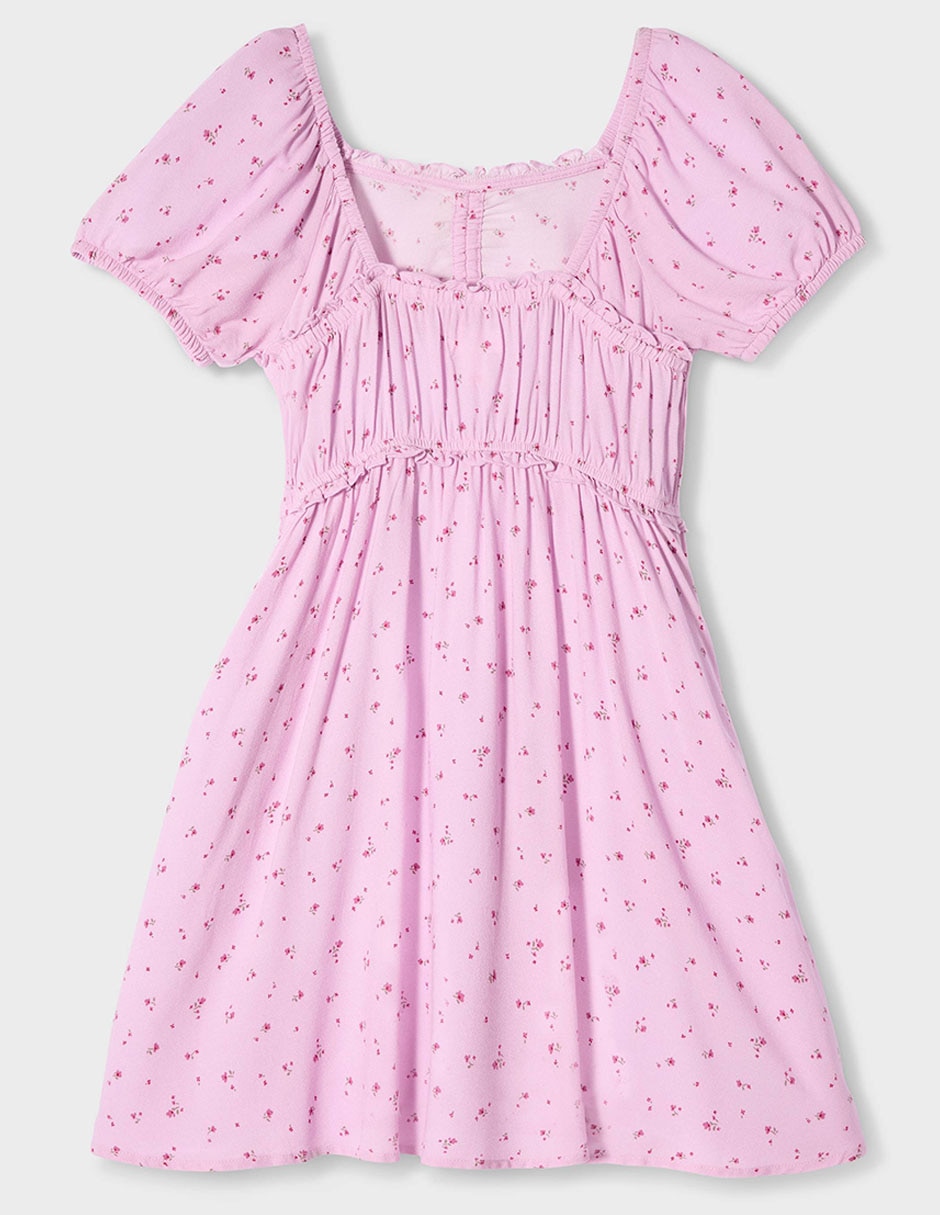 Vestido manga corta para niña 3