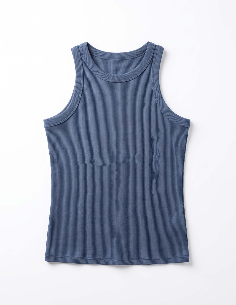 Playera sin manga para niña 3