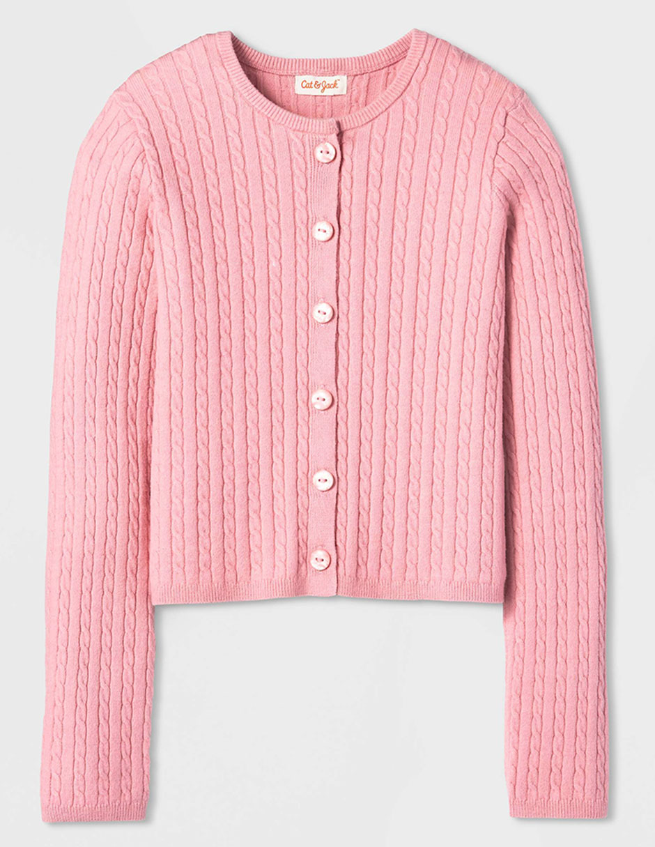 Suéter trenzado para niña 3
