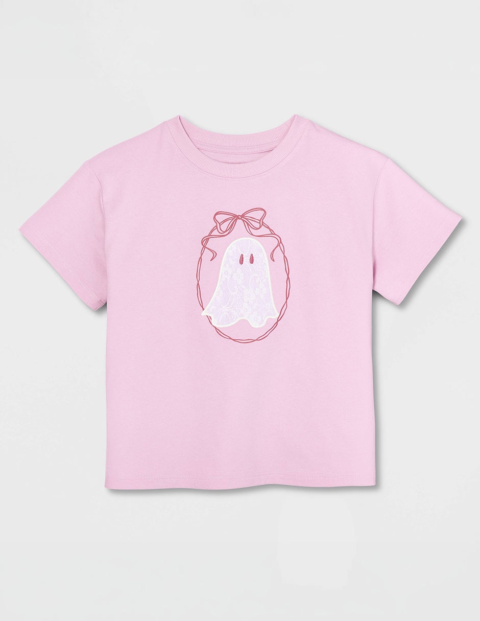 Playera manga corta para niña 2