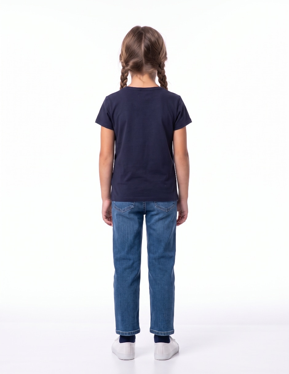 Playera manga corta para niña 2