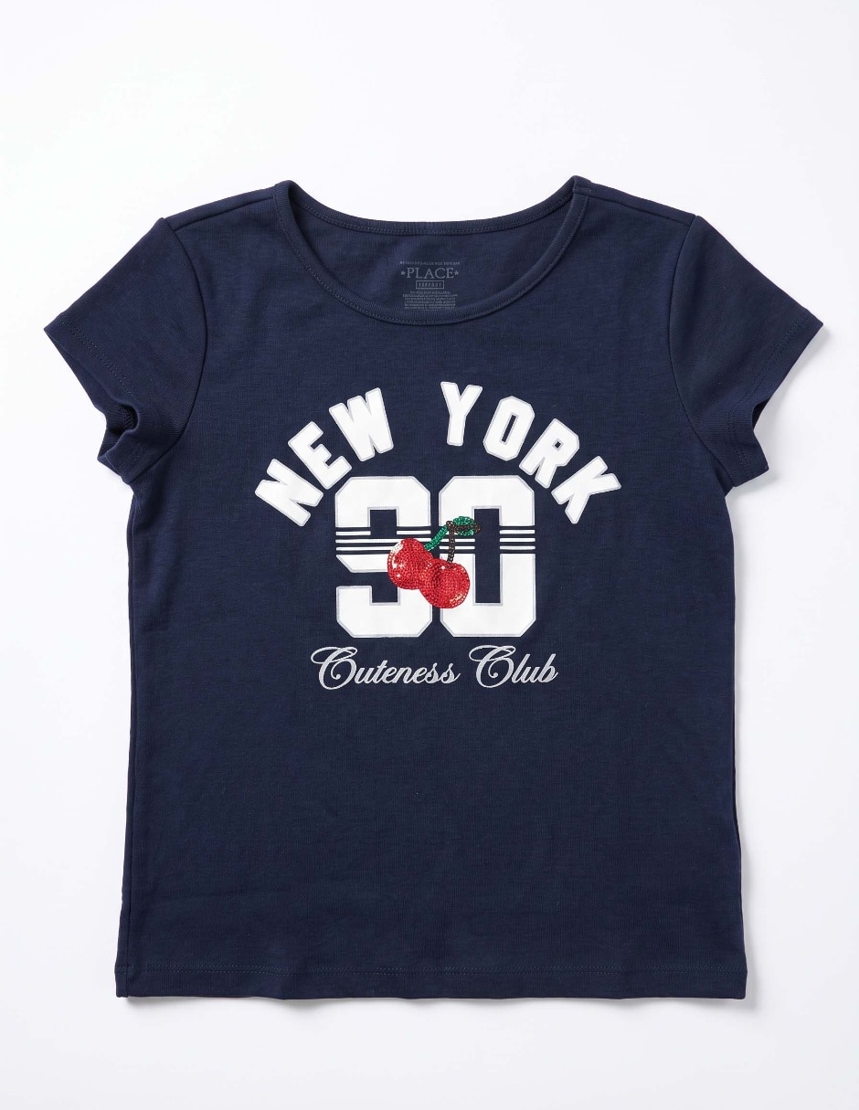 Playera manga corta para niña 3