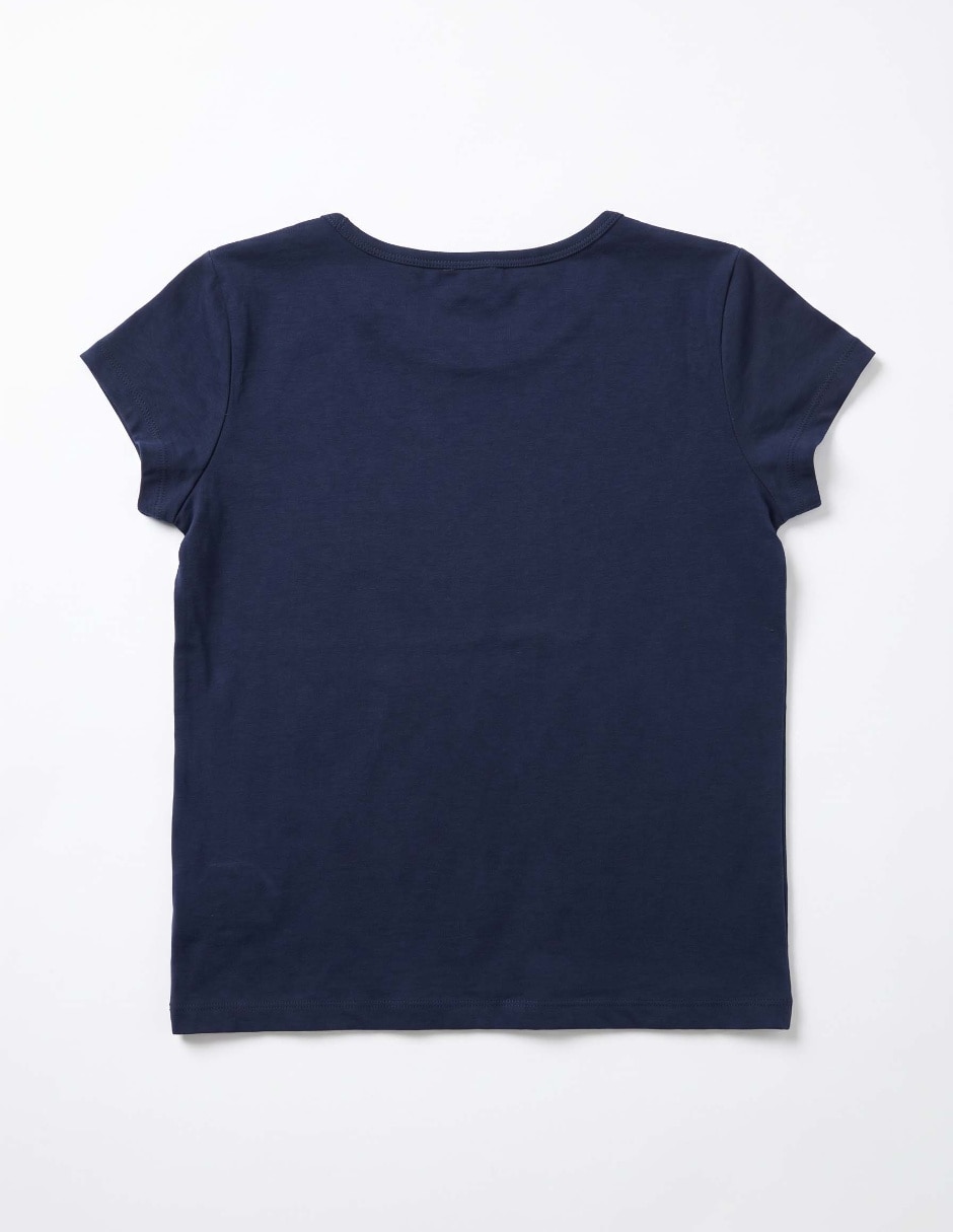 Playera manga corta para niña 4