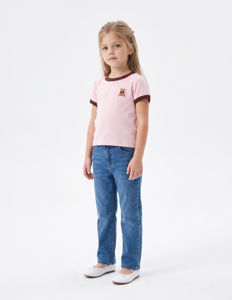 Playera The Children´s Place manga corta para niña 5