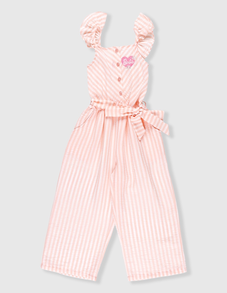Jumpsuit barbie abril 4 flor infantil niña