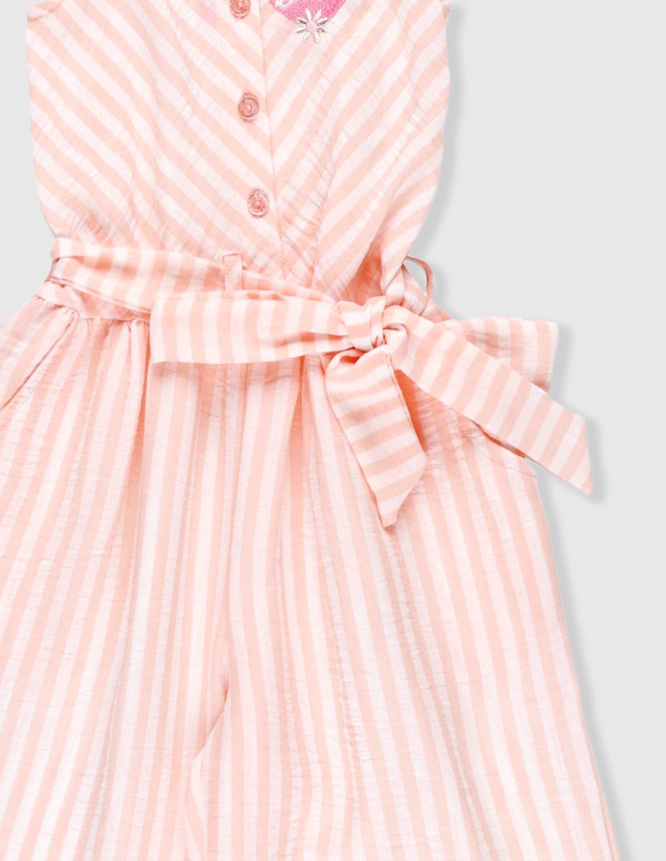 Jumpsuit barbie abril 4 flor infantil niña