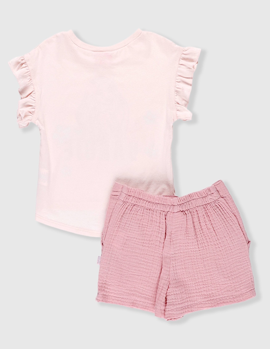 Short Barbie para niña