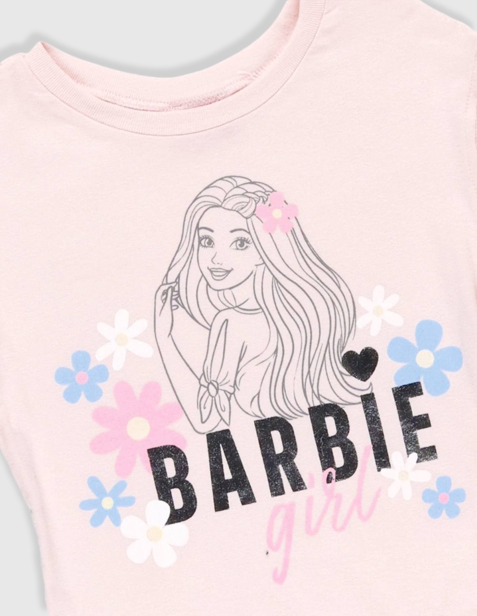 Short Barbie para niña