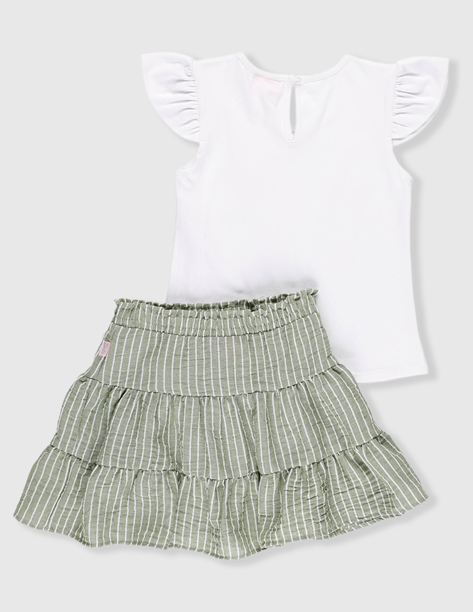 Conjunto casual barbie abril 1 fany infantil niña
