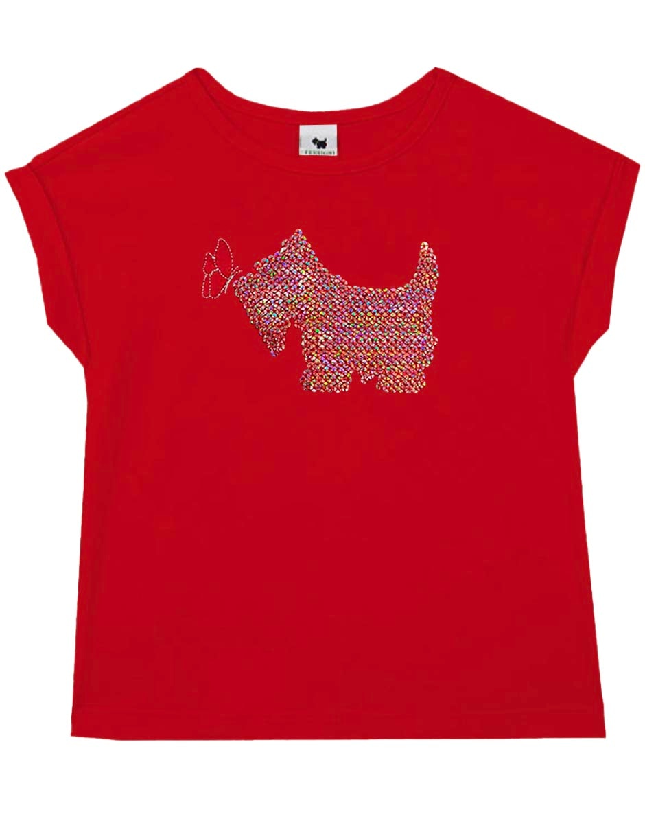 Playera Fer manga corta para niña Playera Fer manga corta para niña