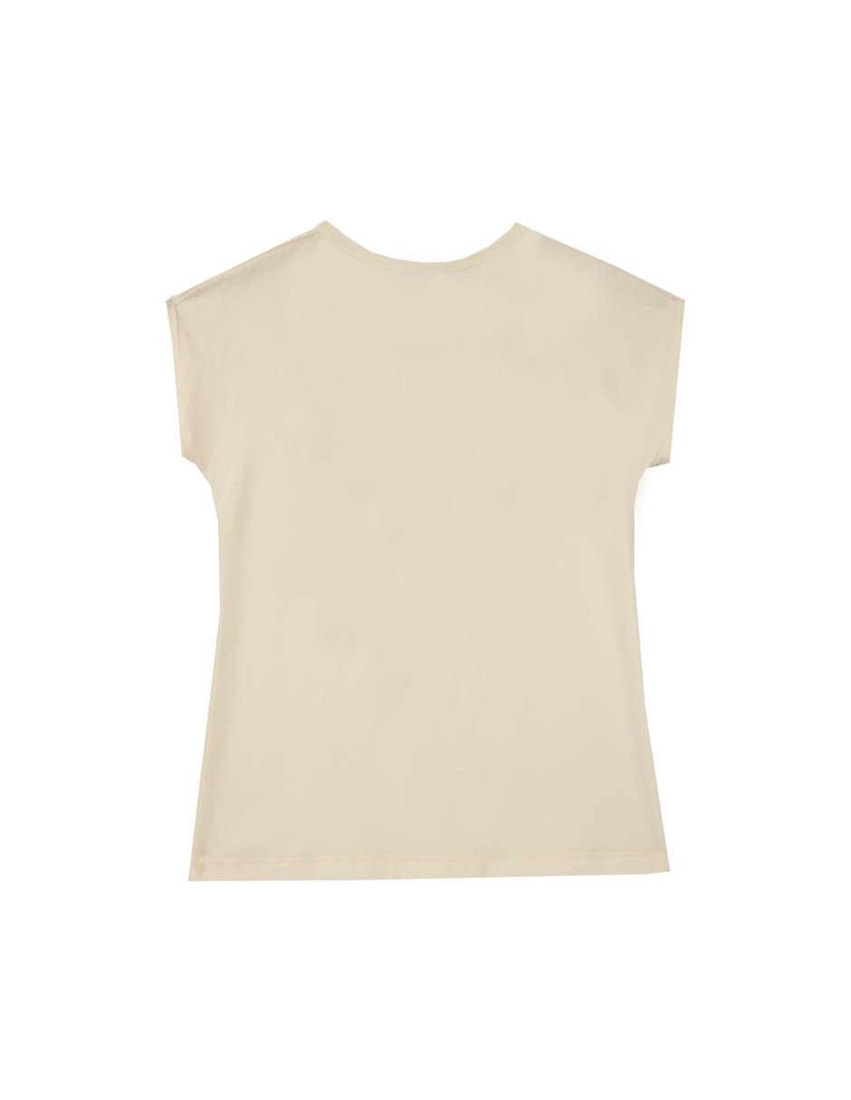 Playera manga corta para niña