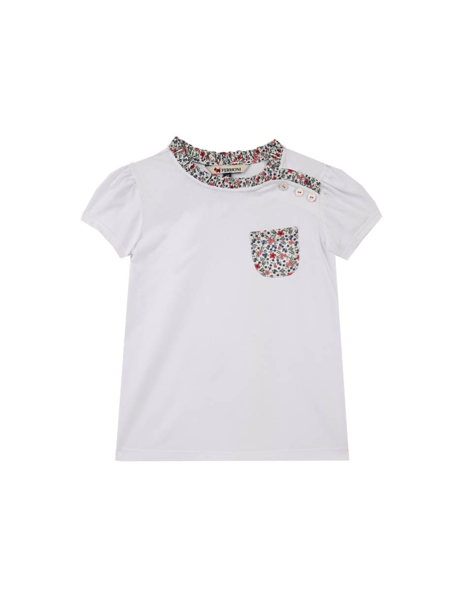 Playera Ketta manga corta para niña Playera Ketta manga corta para niña