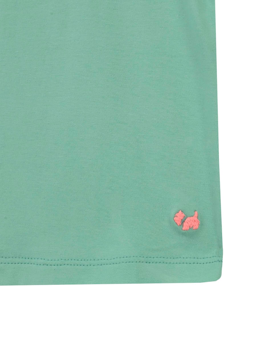 Playera free manga corta para niña 4