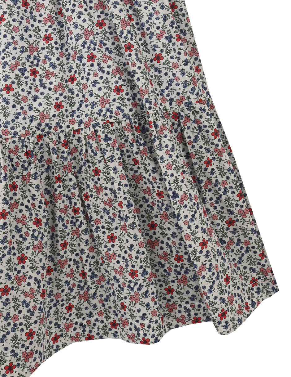 Vestido bunch manga mariposa para infantil niña