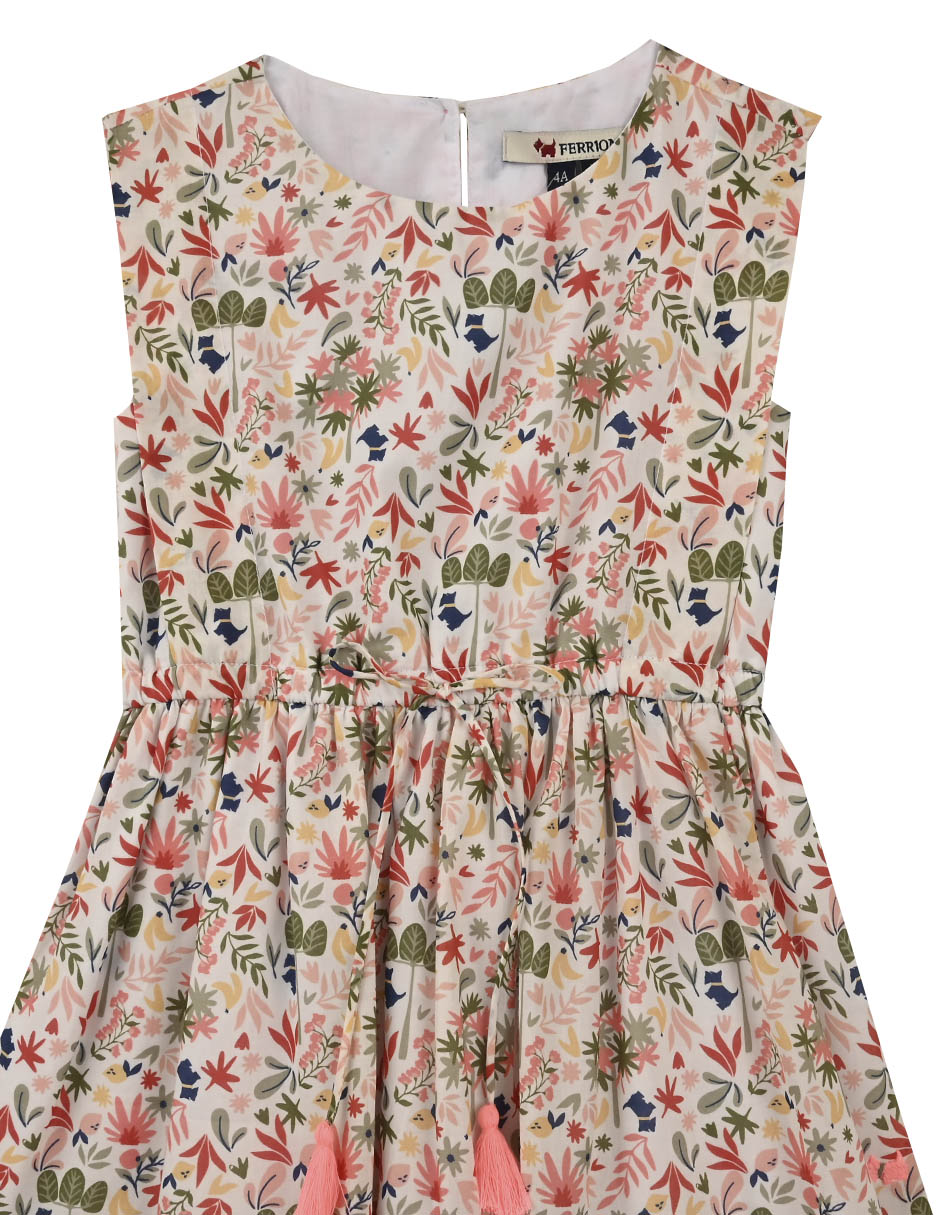 Vestido tukan manga sin manga para niña 3