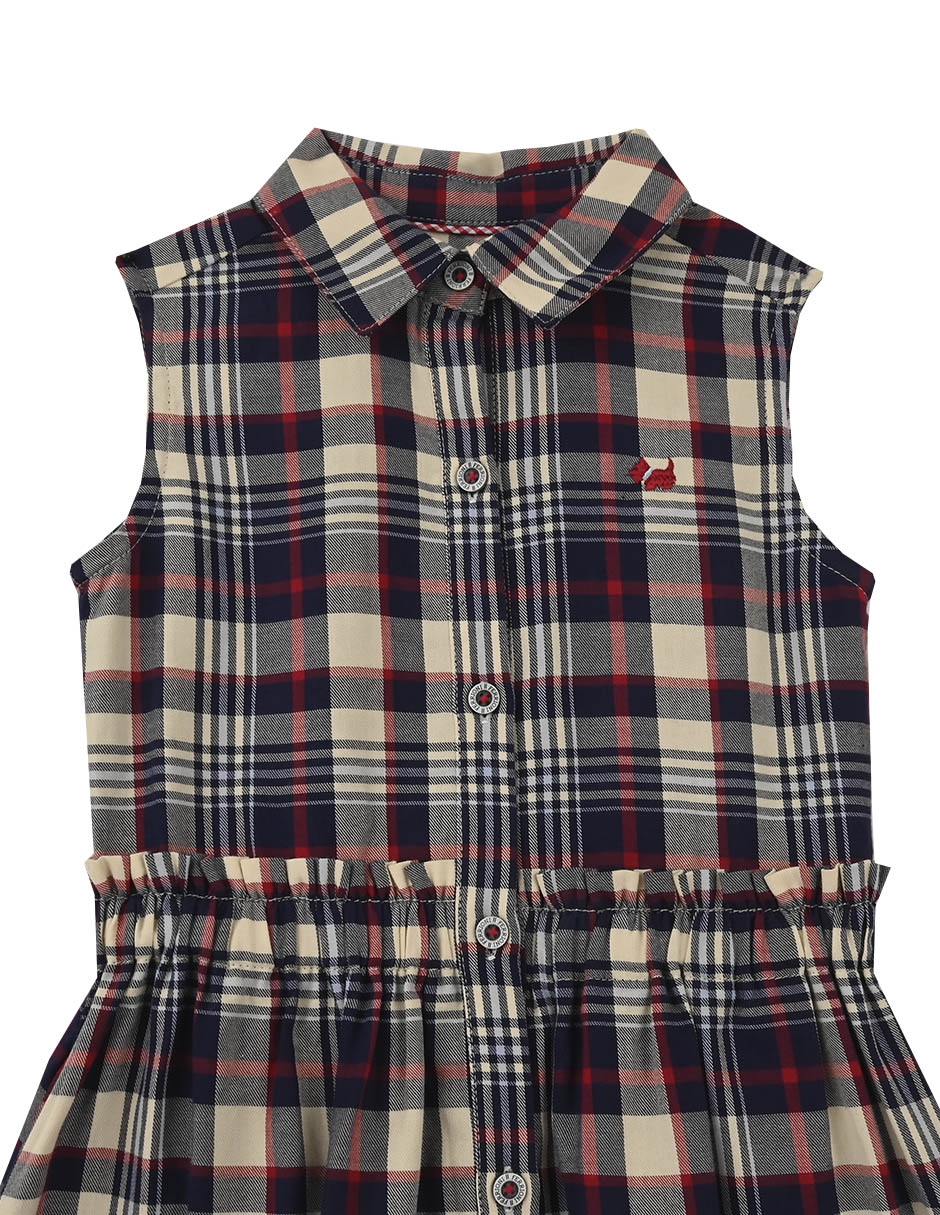Vestido ferrioni delvin manga sin manga para infantil niña