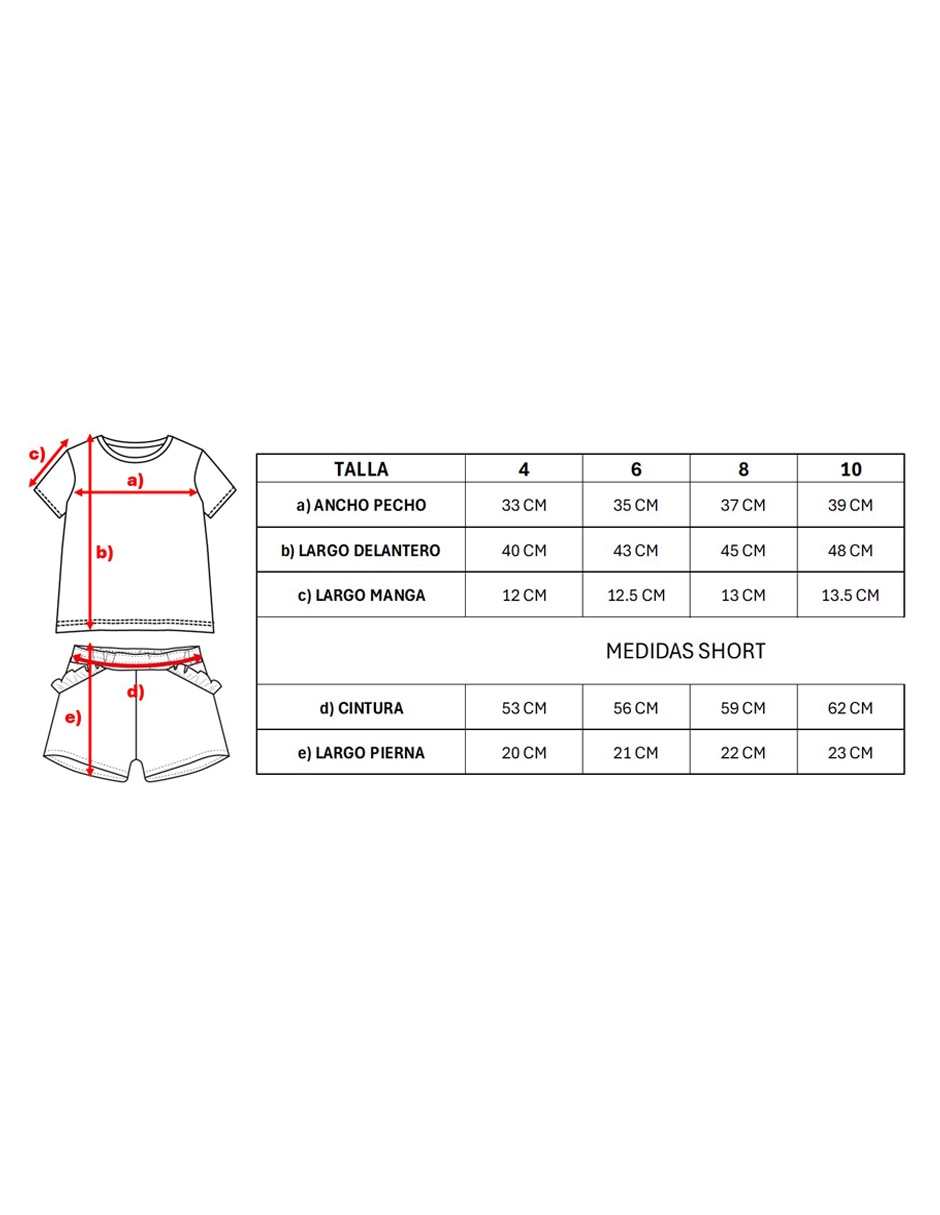 Conjunto casual Bluey de algodón para niña