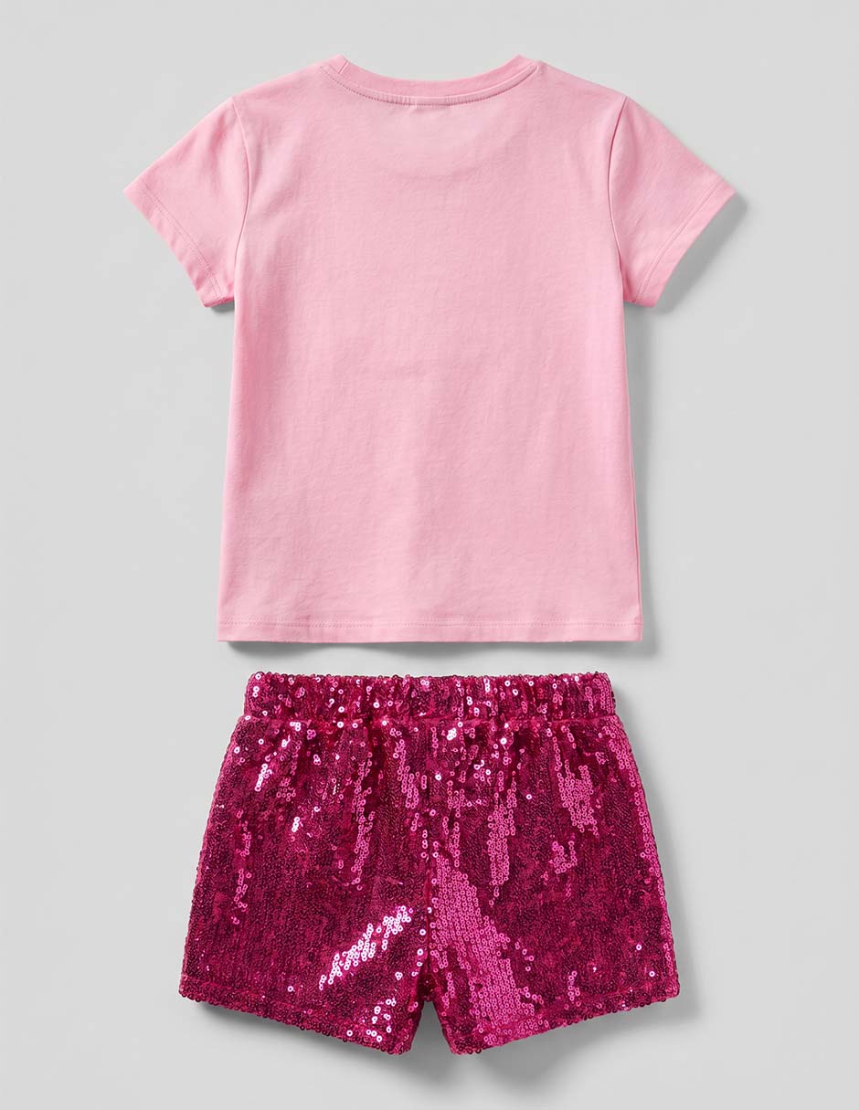 Conjunto casual Disney Moana para niña 2 piezas
