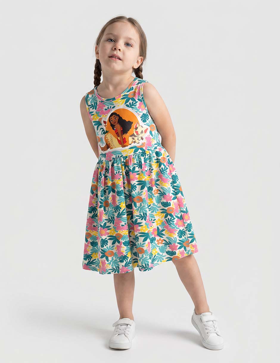 Vestido Moana para niña Vestido Moana para niña