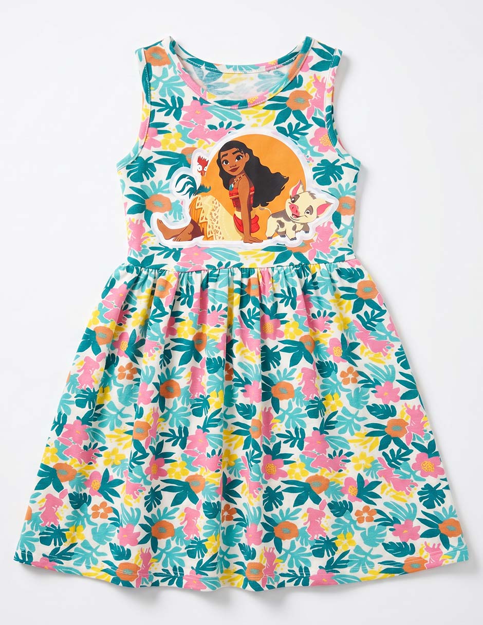 Vestido Moana para niña 2