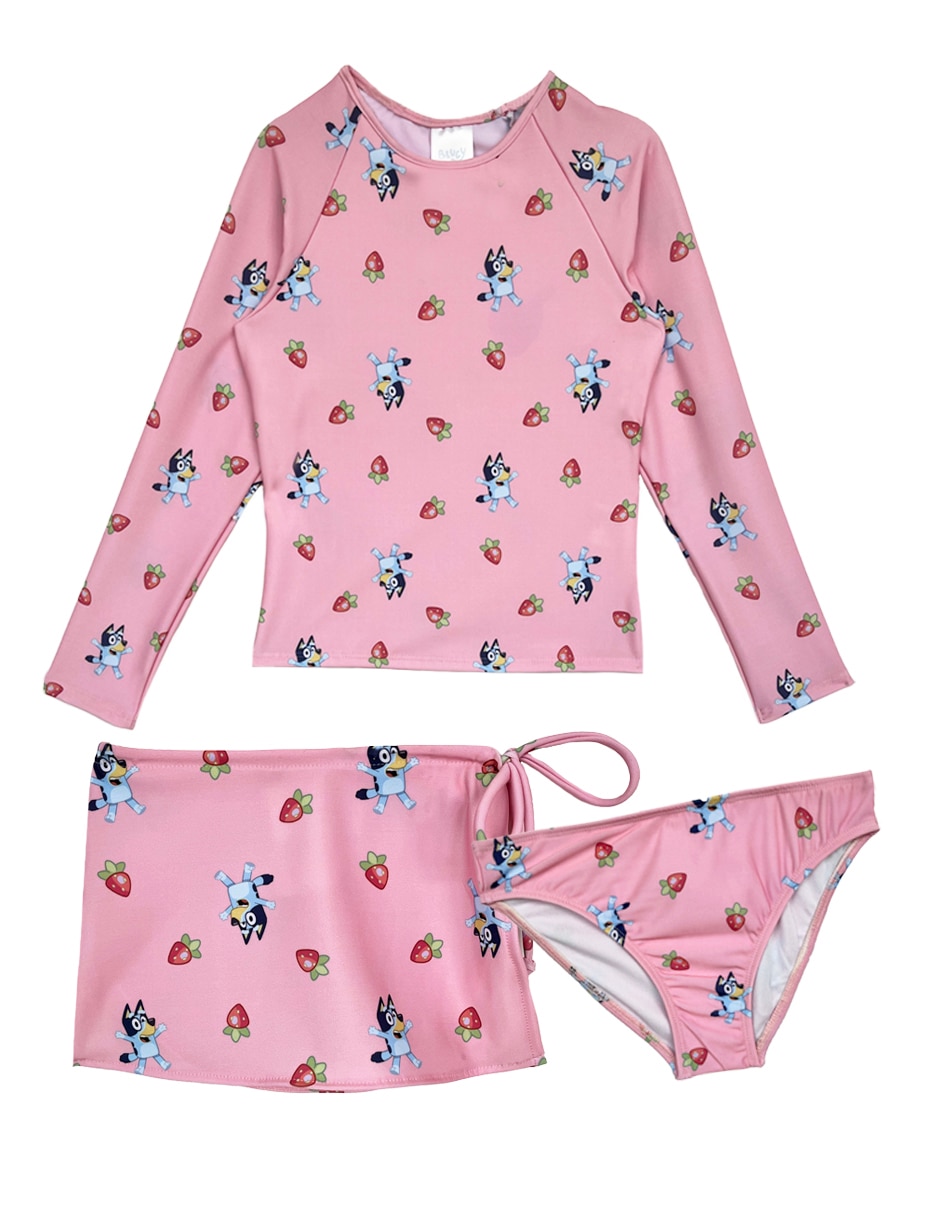 Traje de baño completo para niña Traje de baño completo para niña