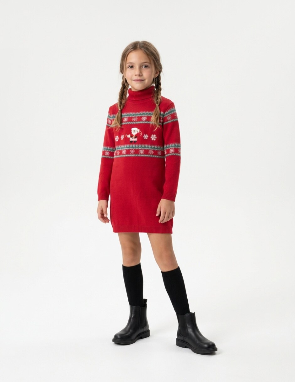 Vestido casual para niña 3