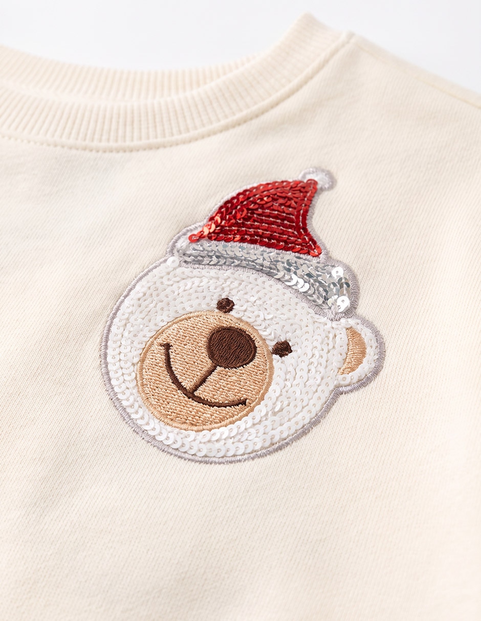 Sudadera navideña para niña 3