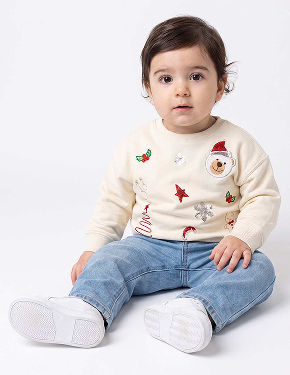 Sudadera navideña para niña 5