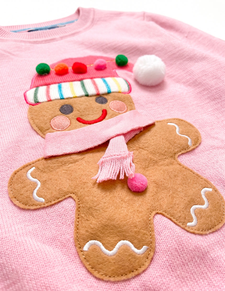 Suéter navideño para niña