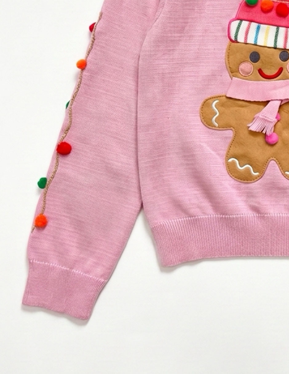 Suéter navideño para niña 6