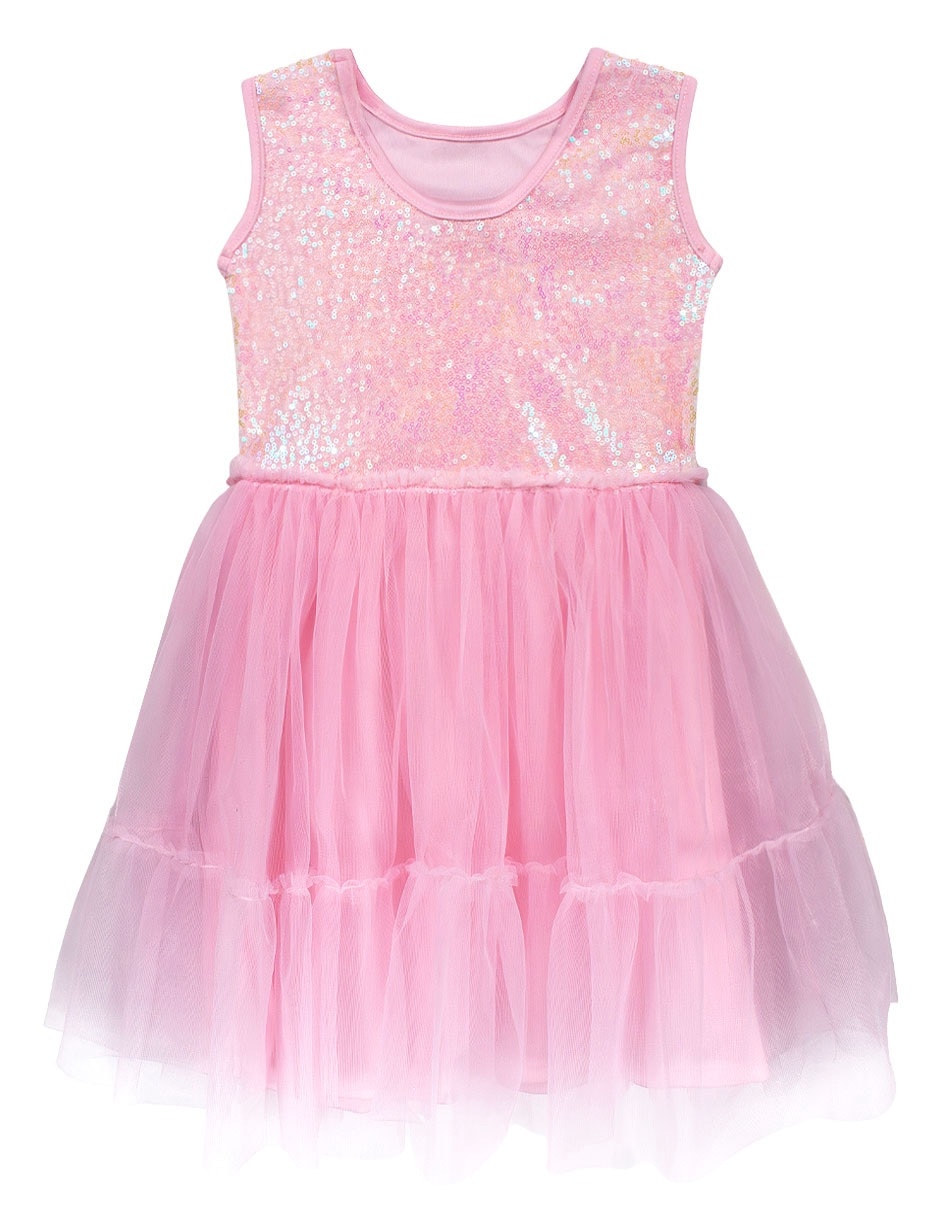 Vestido mayo 1  gaby "manga" sin manga "para" infantil niña 2