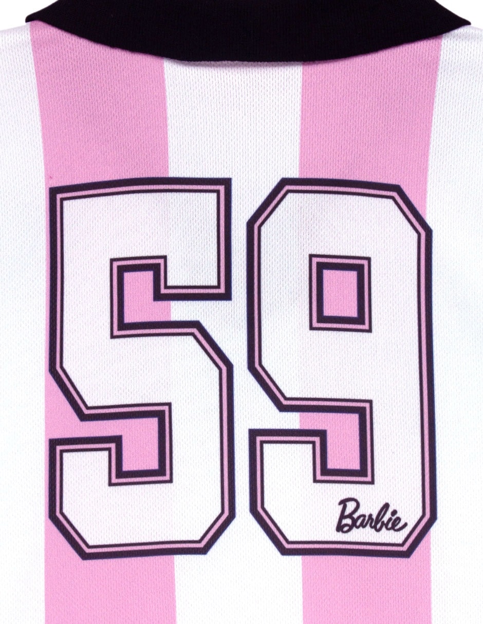 Playera barbie barbie mayo 3 gia manga corta infantil niña