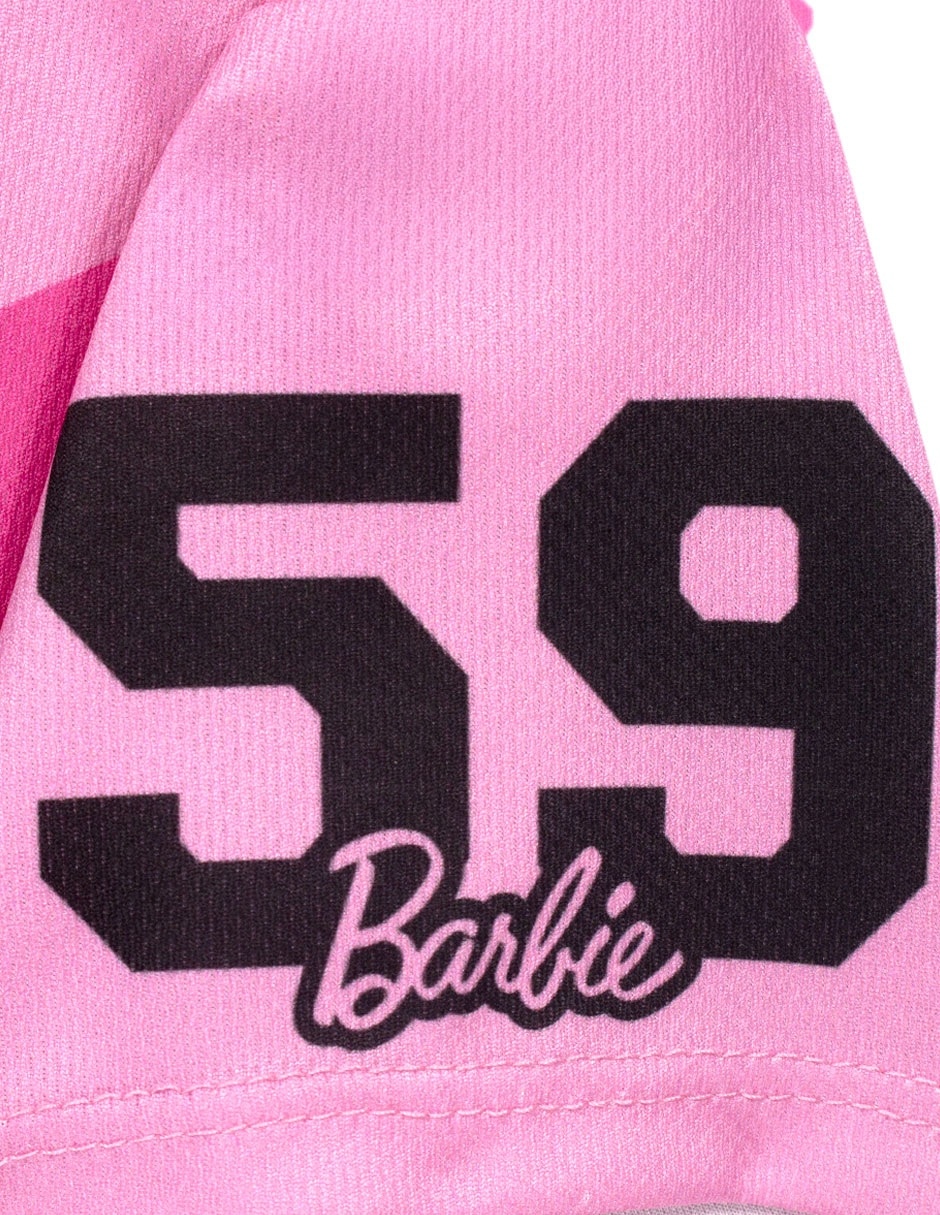 Set playera/playera barbie barbie mayo 3 gia manga corta para infantil niña
