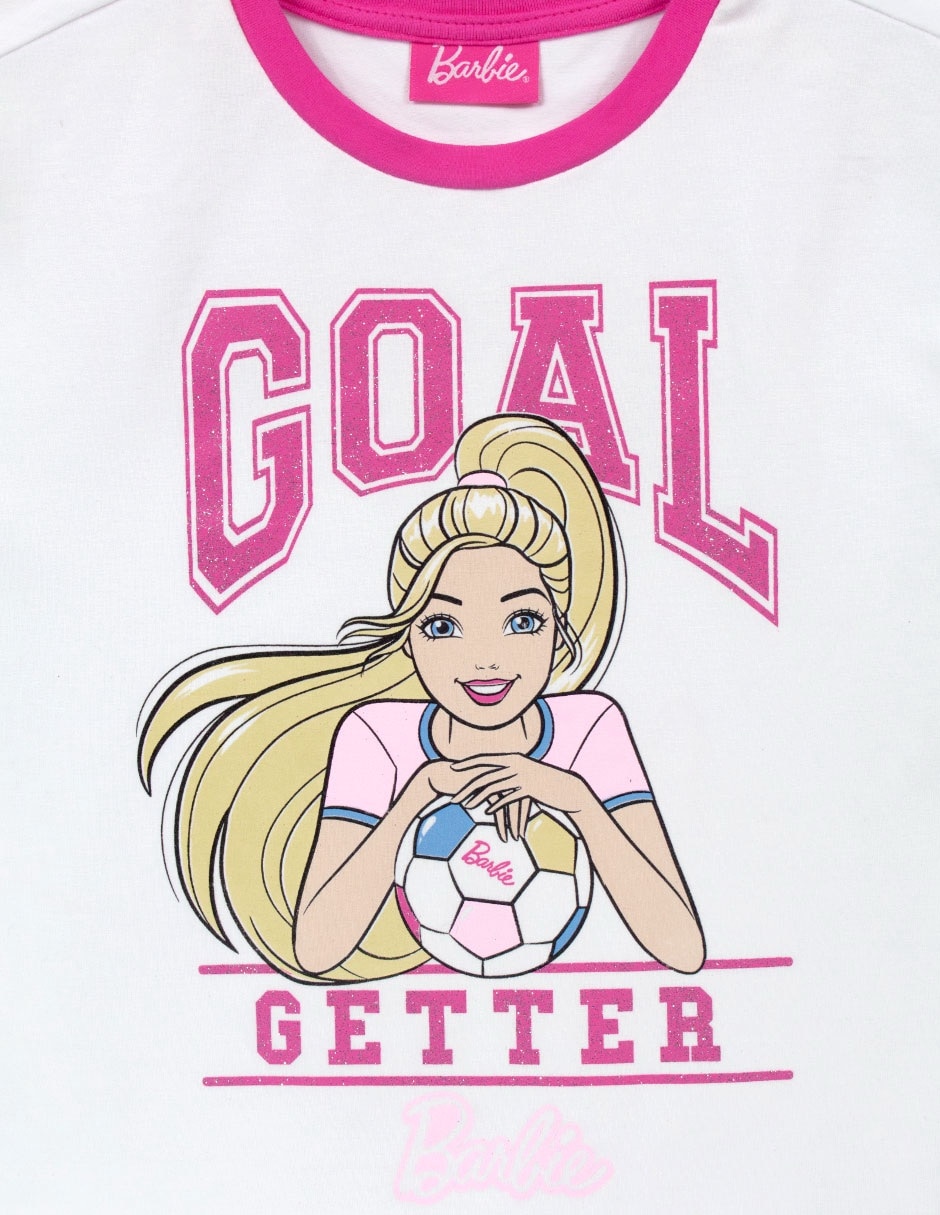 Set playera/playera barbie barbie mayo 3 gia manga corta para infantil niña