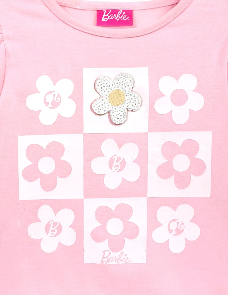 Conjunto casual barbie mayo 1 gaby de algodón para infantil niña