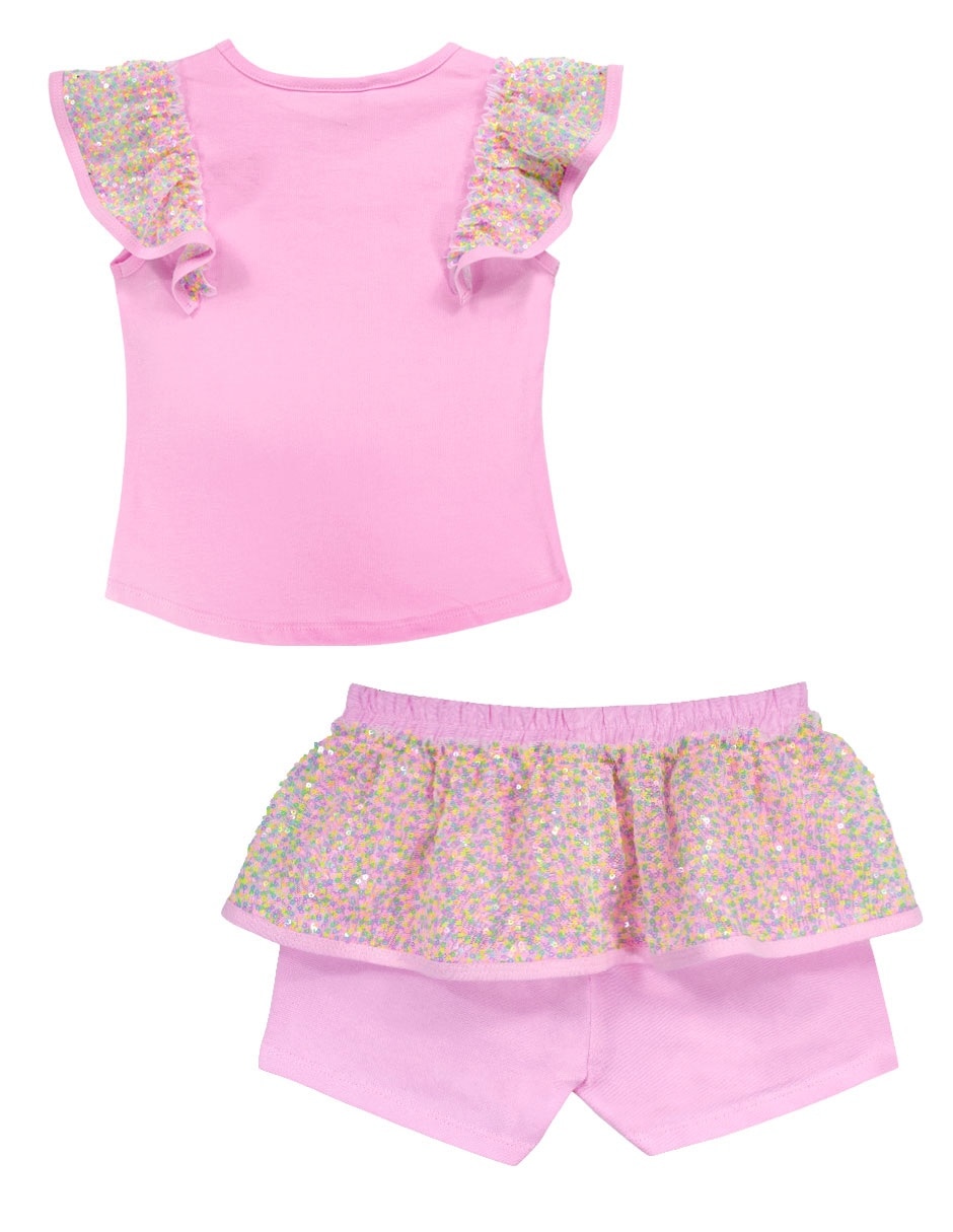 Conjunto casual mayo 2 ginna "de" algodón, poliéster y elastano "para" infantil niña 2