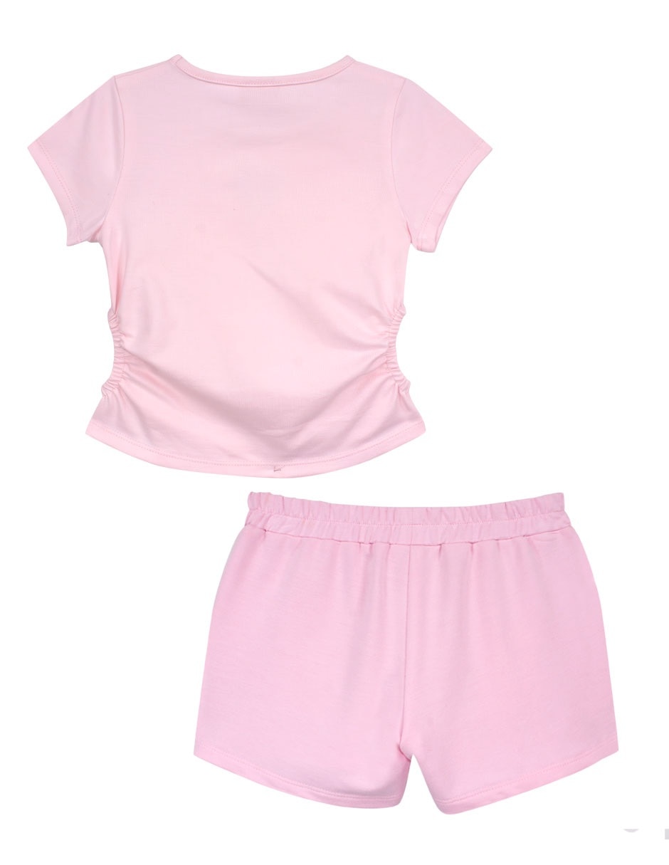 Conjunto casual mayo 2 ginna "de" algodón, poliéster y elastano "para" infantil niña 2