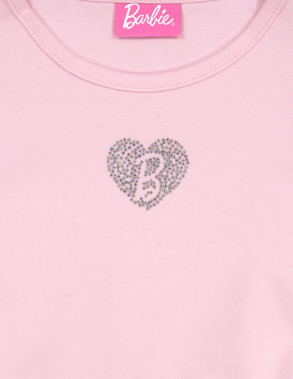 Conjunto casual mayo 2 ginna "de" algodón, poliéster y elastano "para" infantil niña 4