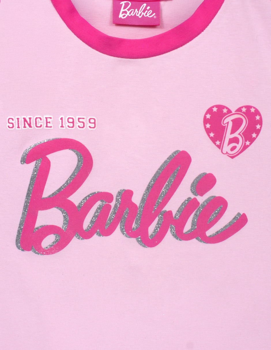 Conjunto casual Barbie para niña
