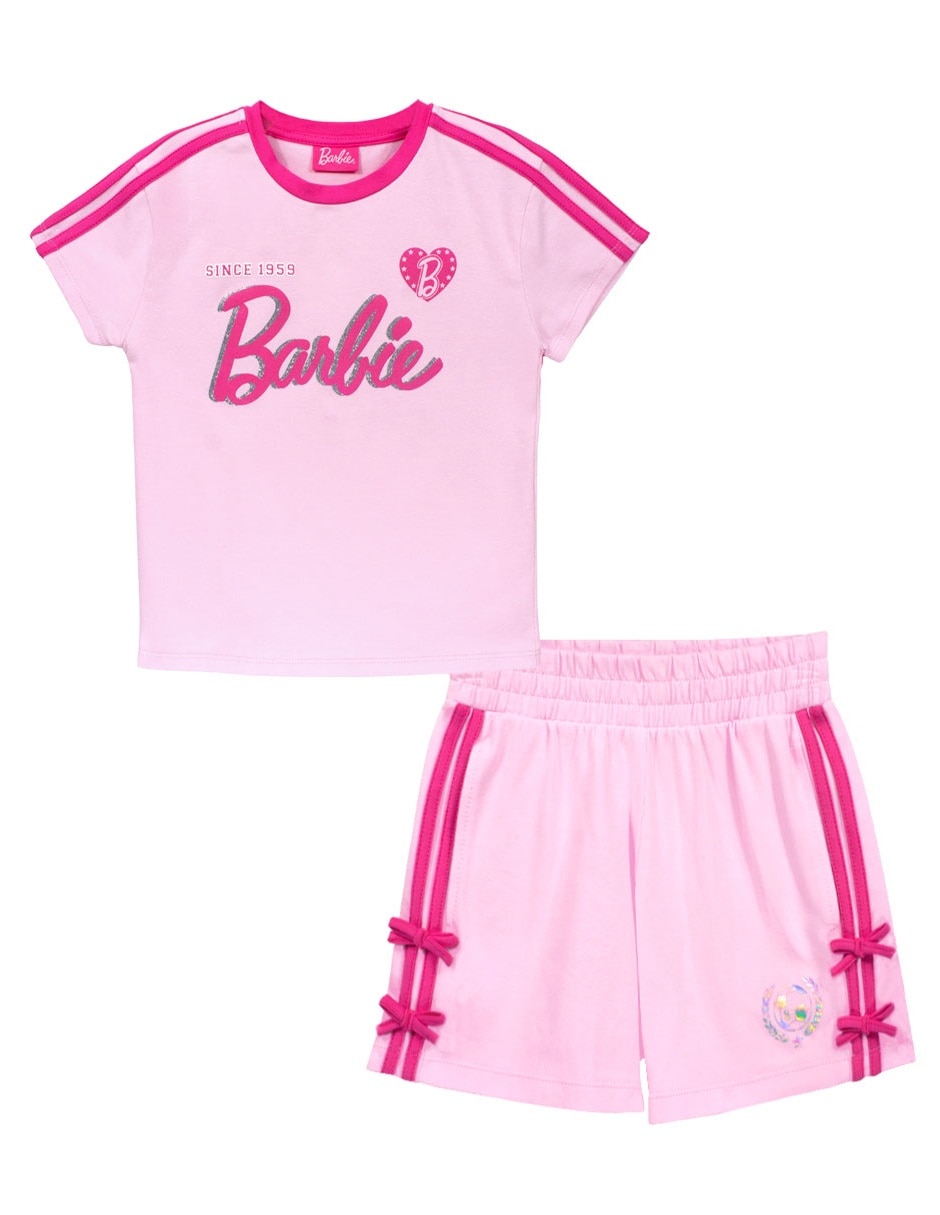 Conjunto casual Barbie para niña