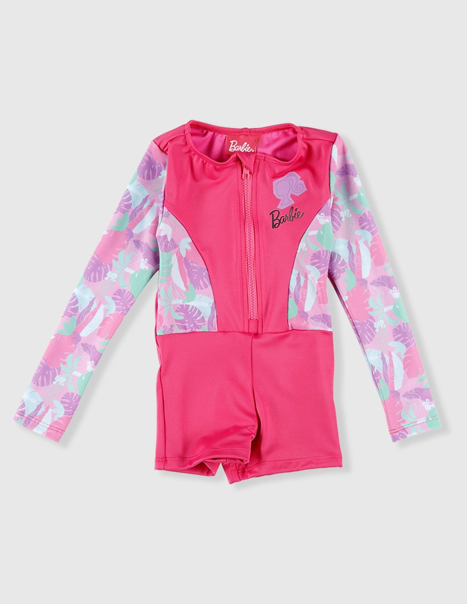Traje de baño traje de baño completo barbie barbie infantil niña
