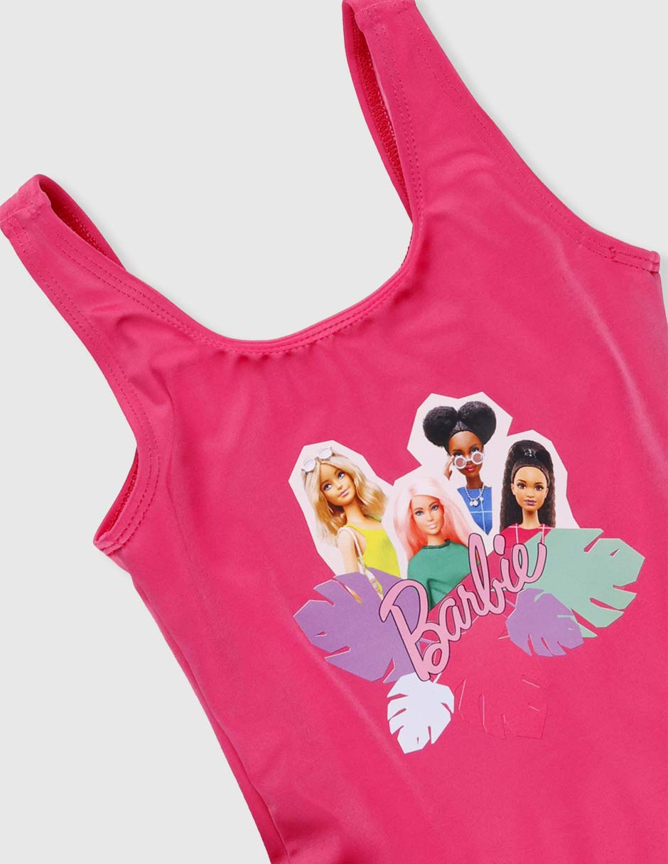 Traje de baño completo barbie barbie para niña