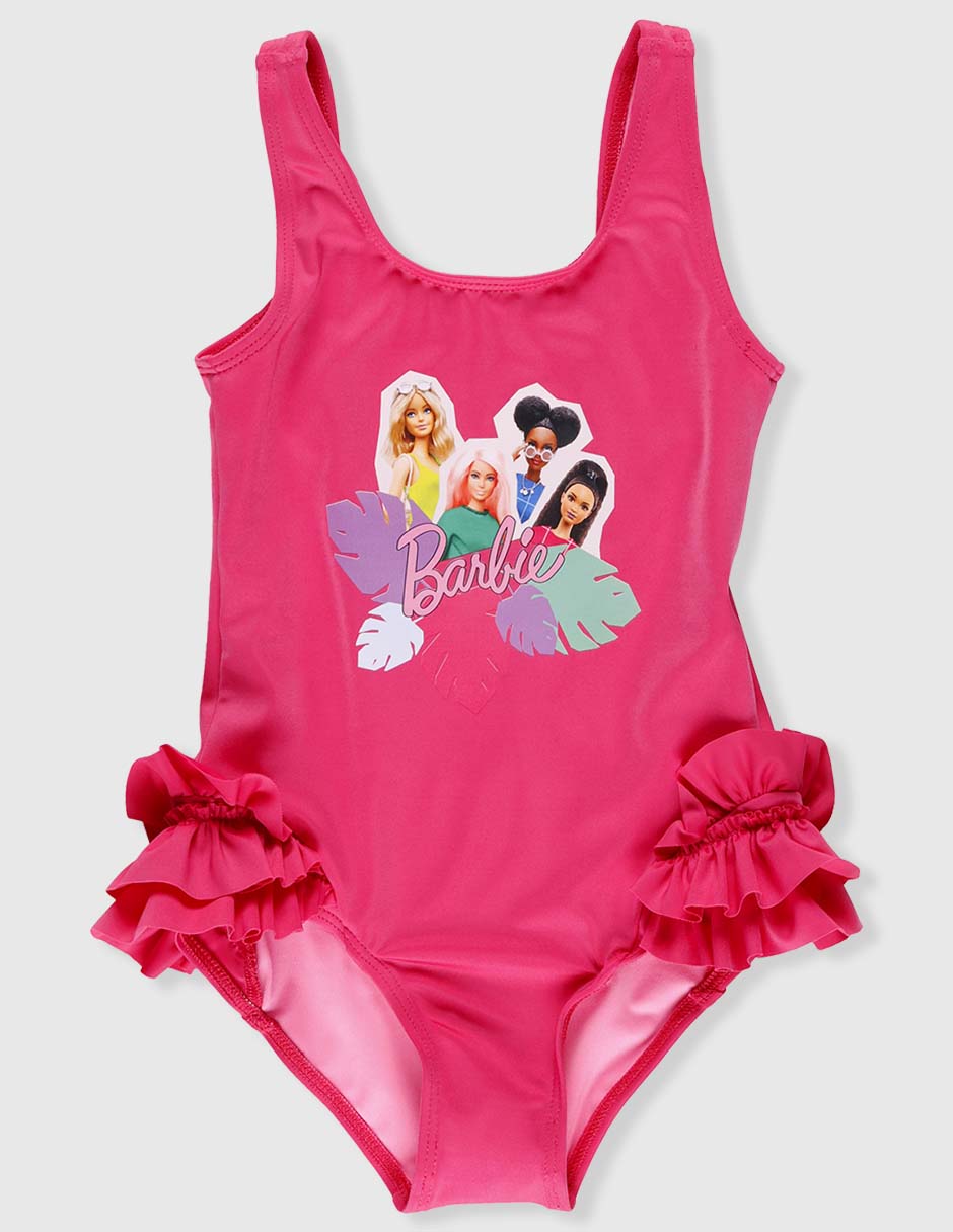 Traje de baño completo barbie para niña Traje de baño completo barbie para niña