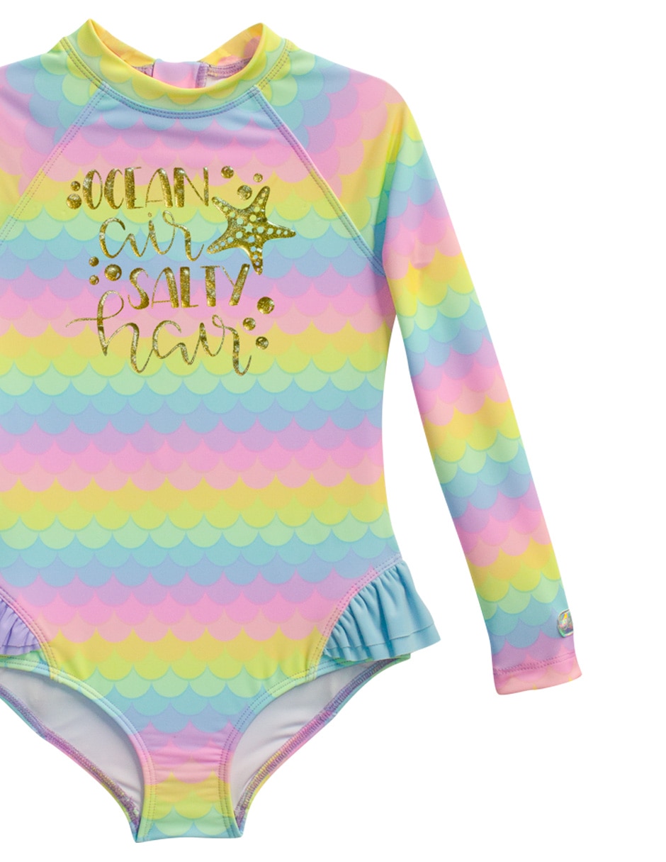 Traje de baño completo para niña