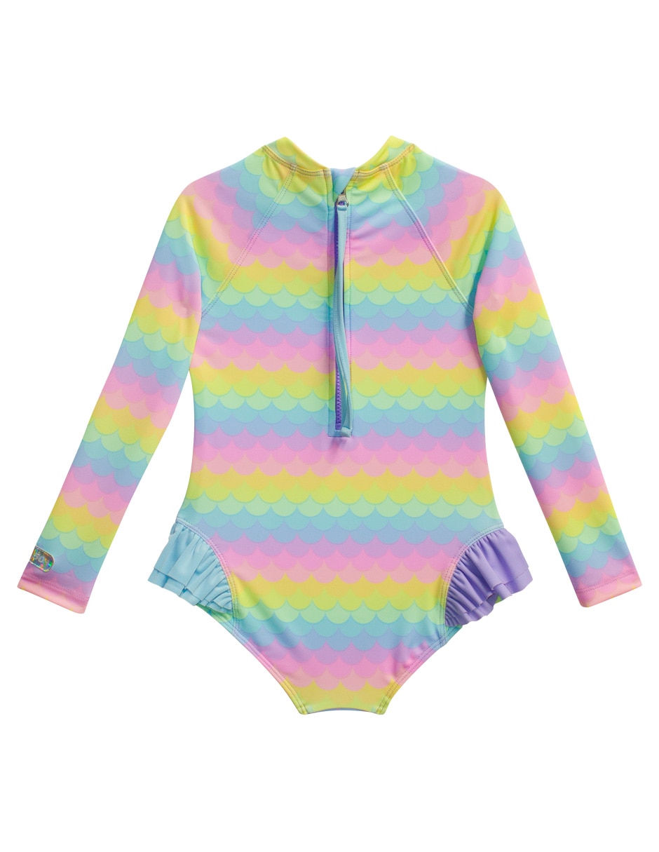 Traje de baño traje de baño completo sunskin sin familia para infantil niña