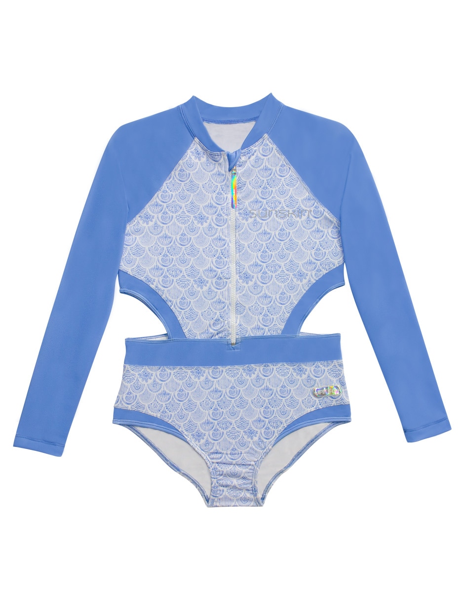 Traje de baño completo para niña Traje de baño completo para niña