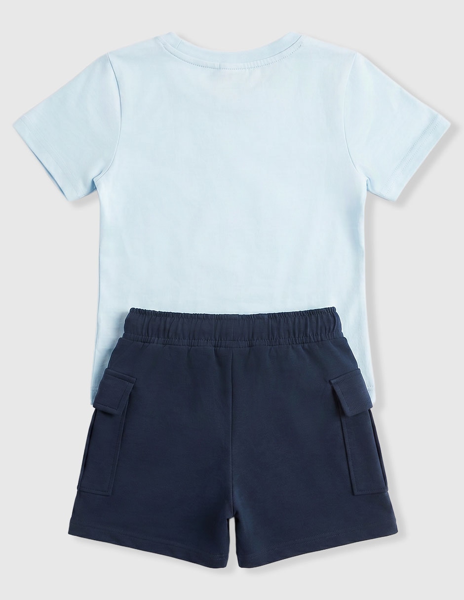Conjunto Casual Piquenique Para Ni–a 2 Piezas