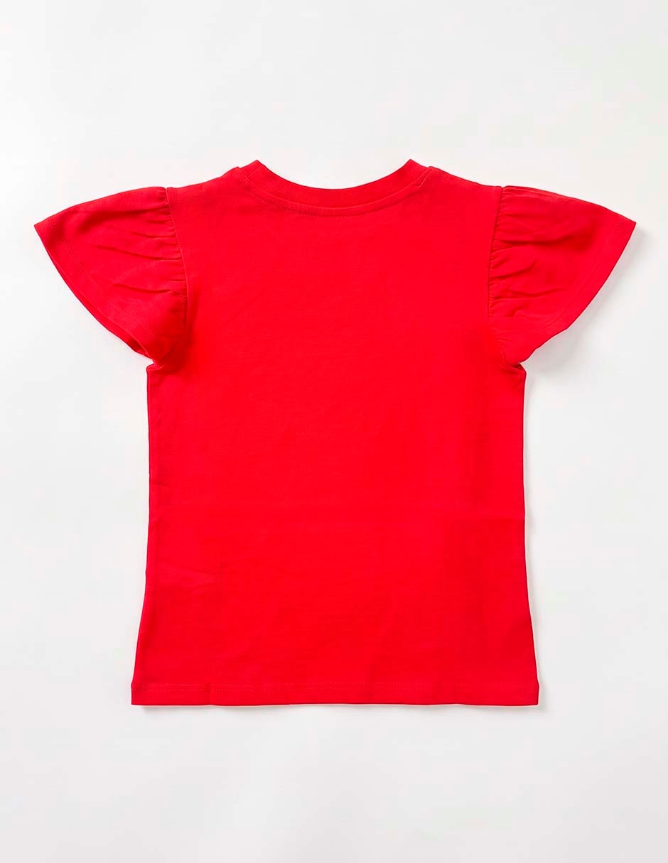 Playera Bolo manga corta para niña 2